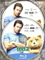 テッド2 スチール・ブック仕様ブルーレイ+DVDセット(2枚組)  NBCユニバーサル・エンターテイメントジャパン マーク・ウォールバーグ [Blu-ray]