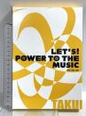 LET’S！POWER TO THE MUSIC TAKUI TOUR 2004 トップライン 中島卓偉 DVD