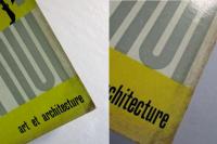 仏雑誌　AUJOURD' HUI art et architecture　No.6