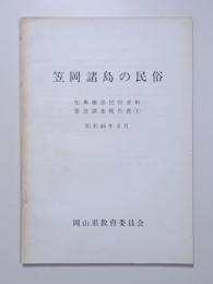 笠岡諸島の民俗