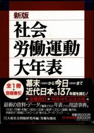 社会労働運動大年表