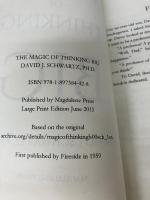 The Magic of Thinking Big Magdalene Press Shwartz, David J