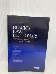 Black's Law Dictionary West Group Garner, Bryan A.