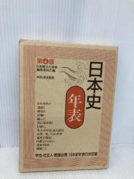 日本史年表 第4版 河出書房新社 日本歴史大辞典編集委員会