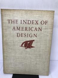 【イタミ有り】Index of American Design Simon Schuster Trade Christensen, Erwin