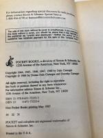 【※イタミ有】How to Stop Worrying and Start Living Pocket Books Carnegie, Dale