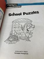 School Puzzles (Highlights Hidden Pictures)
