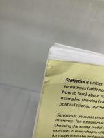 【多数の書き込み・イタミ有り】Statistics Viva Books Freedman, David