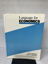 Language for Economics Longman ELT Jordan, R.R.