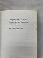 Language for Economics Longman ELT Jordan, R.R.