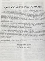 Good News Bible: Todays English Version Amer Bible Society American Bible Society