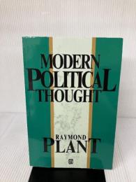 【※書き込み有り】Modern Political Thought John Wiley & Sons Plant, Raymond