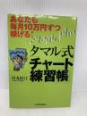 タマル式「チャート練習帳」 日本実業出版社 田丸 好江