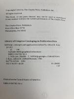 Self-Help: Concepts and Applications Charles Pr Pub Katz, Alfred H.