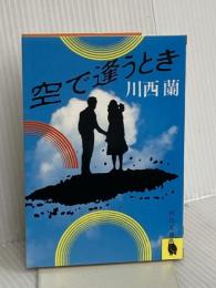 空で逢うとき (河出文庫 140B) 河出書房新社 川西 蘭