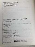 【※カバー無し】VisualBasic5&6パワフルテクニック大全集 インプレス Eric Brierley