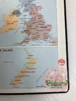 【※箱無し・カバー無し】ジーニアス英和辞典 第4版 革装 大修館書店 友七, 小西