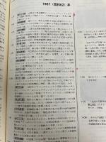 【※書き込み有り】年表 ヒロシマ 核時代50年の記録 中国新聞社