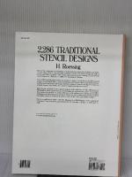 2,286 Traditional Stencil Designs (Dover Pictorial Archive) Dover Publications Roessing, H.
