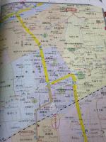 【※書き込み有り】熊本市明快便利地図: 政令指定都市移行記念 熊本日日新聞社