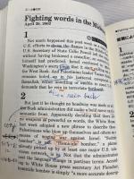 【※書き込み有】ジャパンタイムズ社説集 2002年上半期 ジャパンタイムズ出版 ジャパンタイムズ