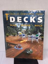 【※イタミ有り】Decks: Plan, Design, Build Creative Homeowner Press,U.S. Cory, Steve