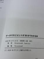 【※イタミ有り】データマネジメントが30分でわかる本 NextPublishing Authors Press はせりょ