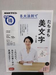 8大法則でたちまち美文字 (NHKテキスト) NHK出版 大江 静芳