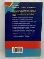Oxford Elementary Learner's Dictionary of English Oxford Univ Pr S.Burridge