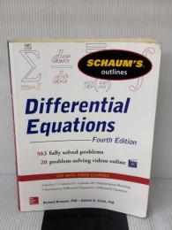 Schaum's Outline of Differential Equations, Fourth Edition McGraw-Hill Professional