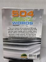 【※イタミ有り】504 Absolutely Essential Words Barrons Educational Services MurrayBromberg