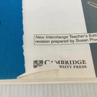 New Interchange Teacher's Edition 2: English for International Communication Cambridge University Press Jack C.Richards