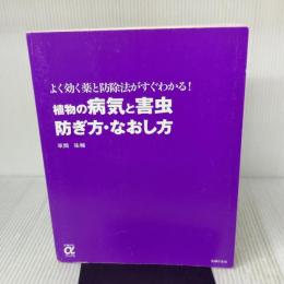 【※カバー無し】植物の病気と害虫 防ぎ方・なおし方―よく効く薬と防除法がすぐわかる! (主婦の友αブックス) 主婦の友社 草間 祐輔