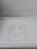 涼宮ハルヒの憂鬱 名場面線画集 凸巻 京都アニメーション