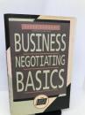 Business Negotiating Basics (The Briefcase Books) Irwin Professional Pub Economy, Peter