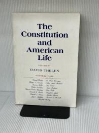 The Constitution and American Life Cornell Univ Pr Thelen, David