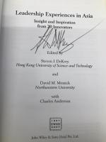 Leadership Experiences in Asia: Insights and Inspirations from 20 Innovators Wiley DeKrey, Steven J.