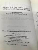 Liberty and Law William B. Eerdmans Publishing Company Wells, Ronald