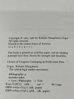 The Critical Legal Studies Movement Harvard University Press Unger, Roberto Mangabeira