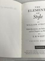 ※イタミ有。The Elements of Style, Fourth Edition Longman Strunk, William
