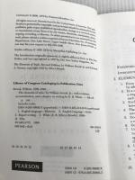 ※イタミ有。The Elements of Style, Fourth Edition Longman Strunk, William