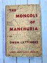 THE MONGOLS OF MANCHURIA　(洋書)