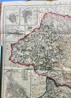 相模武蔵二州図」大日本全図第5号(第五號)　銅版手彩