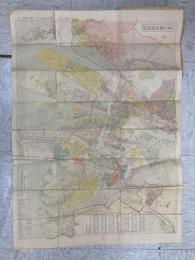 平和都市記念　広島市地図　附宮島案内図
