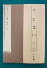 拡大本　金文　2　（拡大手本シリーズ　6）