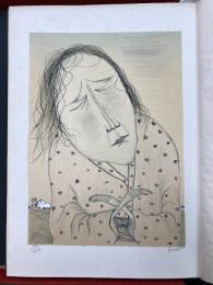 津軽じょんから　瞽女日記　豪華版　（斎藤真一画集）　＊サイン入りオリジナルリトグラフつき