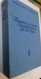 Thematisch-systematisches Verzeichnis der musikalischen Werke von Johann Sebastian Bach; Bach-Werke-Verzeichnis (BWV)［洋書］バッハ主題別リスト・作品ディレクトリ