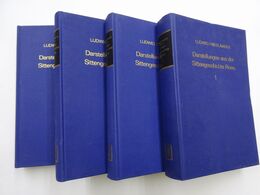 Darstellungen aus der Sittengeschichte Roms 4Vols ［洋書］ローマの道徳的歴史からの表現