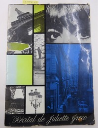 ジュリエット・グレコ　〈ファーストコンサートパンフ〉
