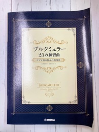 ブルクミュラー25の練習曲 ロマン派の作品の指導法　（楽譜）
